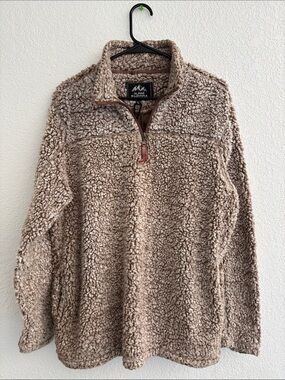 Alpine Sherpa Cozy Pullover Sweater